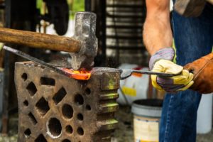 hammer iron fire